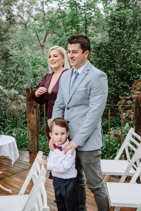 Chloe and Andrew's wedding day in Cockatoo, frame 028