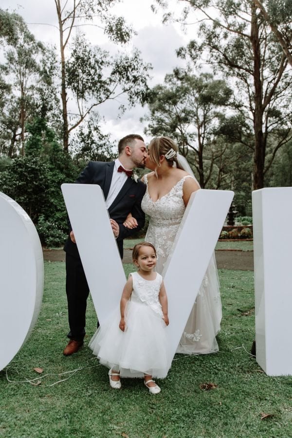 Chloe and Andrew's wedding day in Cockatoo, frame 064