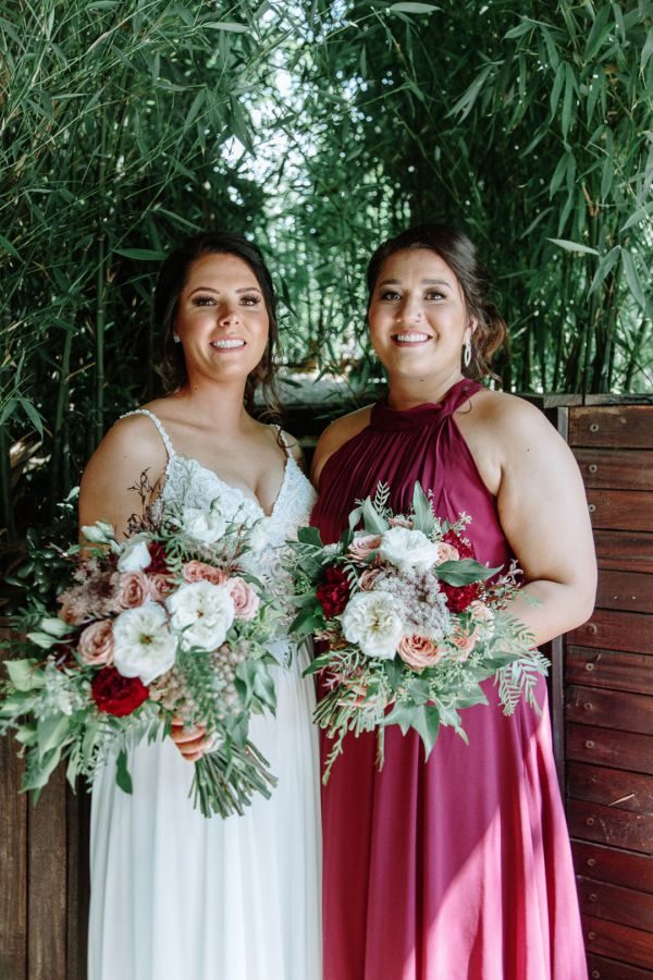 Katherine and Lucy's wedding day in Cockatoo, frame 031