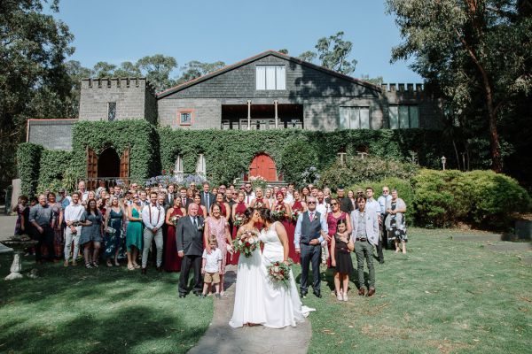 Katherine and Lucy's wedding day in Cockatoo, frame 046