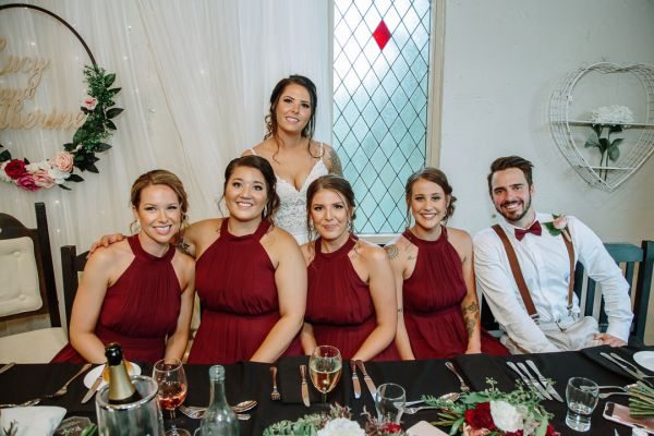 Katherine and Lucy's wedding day in Cockatoo, frame 076