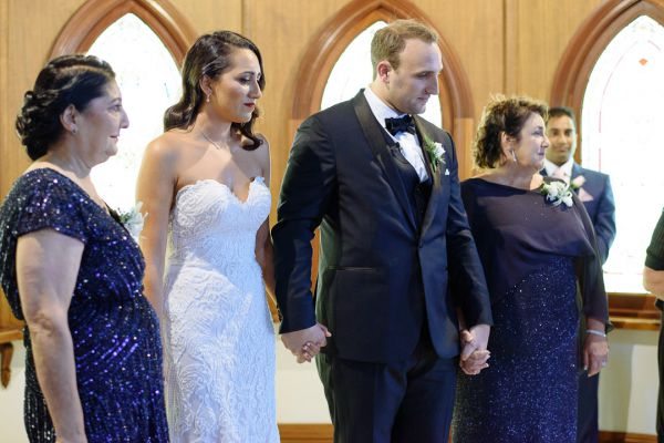 Lina and Matthew's wedding day in Eltham, frame 121