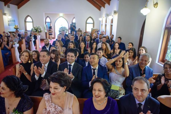 Lina and Matthew's wedding day in Eltham, frame 133