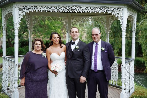 Lina and Matthew's wedding day in Eltham, frame 166