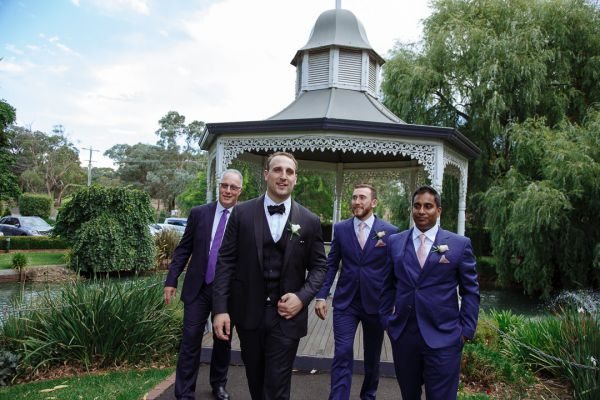 Lina and Matthew's wedding day in Eltham, frame 181