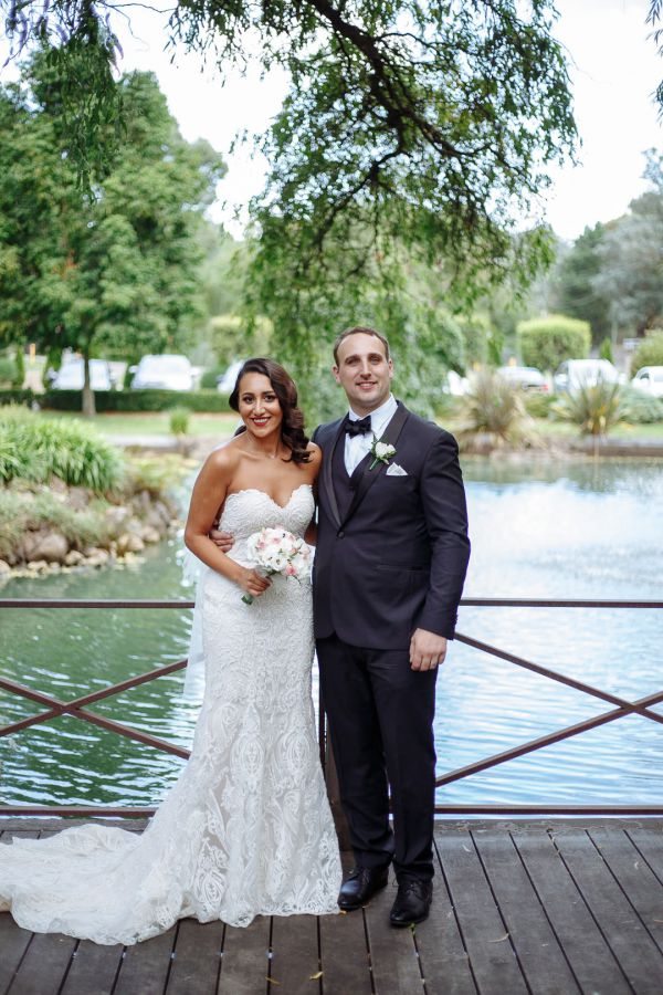 Lina and Matthew's wedding day in Eltham, frame 184