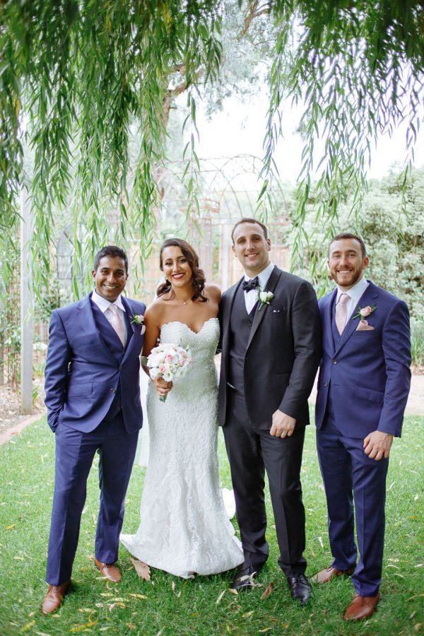 Lina and Matthew's wedding day in Eltham, frame 196