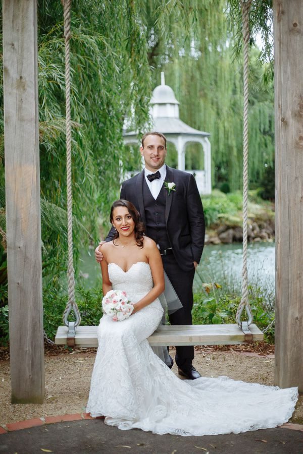 Lina and Matthew's wedding day in Eltham, frame 211