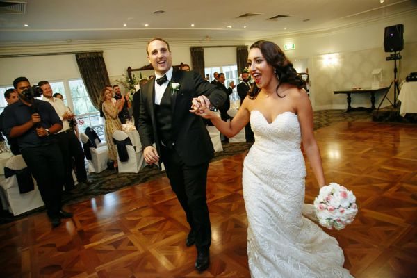 Lina and Matthew's wedding day in Eltham, frame 238