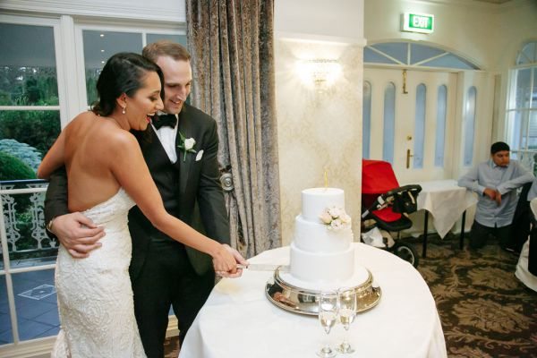 Lina and Matthew's wedding day in Eltham, frame 256
