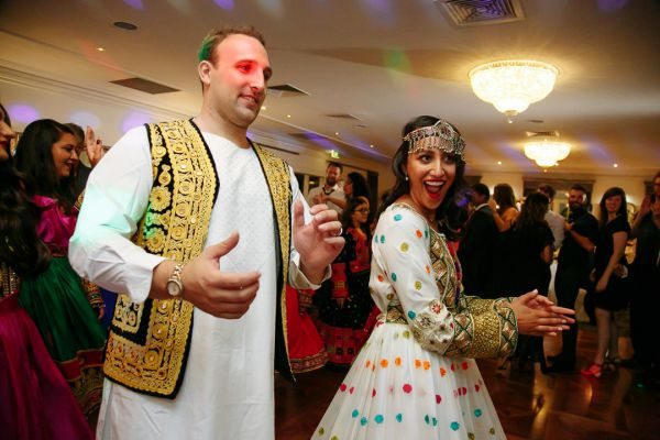 Lina and Matthew's wedding day in Eltham, frame 385
