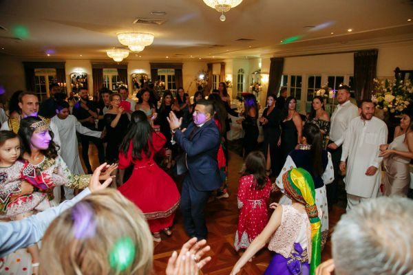 Lina and Matthew's wedding day in Eltham, frame 391