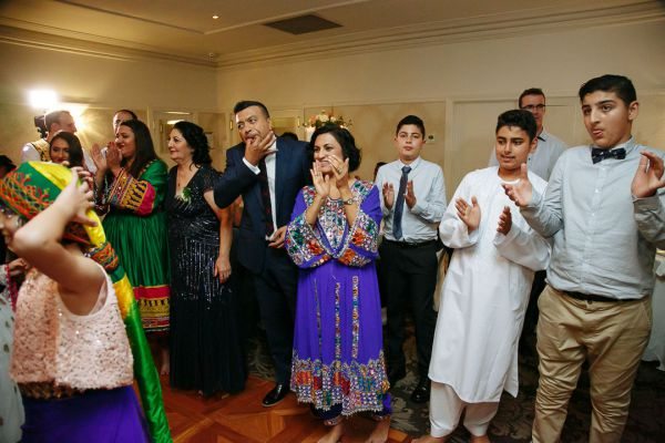 Lina and Matthew's wedding day in Eltham, frame 394