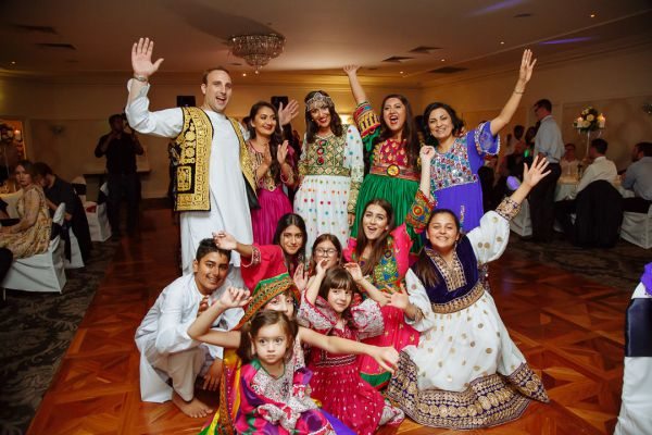 Lina and Matthew's wedding day in Eltham, frame 400
