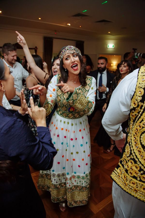 Lina and Matthew's wedding day in Eltham, frame 403