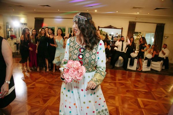 Lina and Matthew's wedding day in Eltham, frame 418