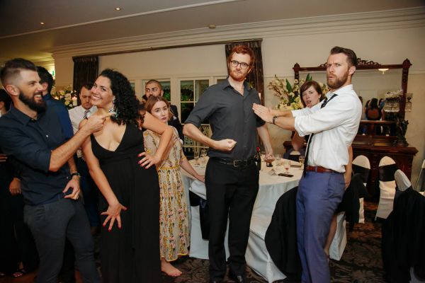 Lina and Matthew's wedding day in Eltham, frame 430