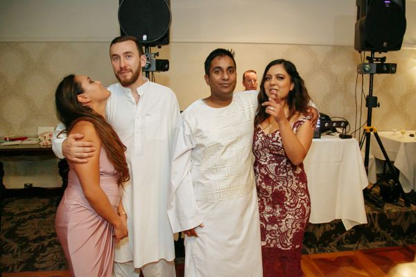 Lina and Matthew's wedding day in Eltham, frame 433