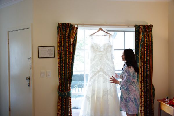Christie and Charles' wedding day in Eltham, frame 037