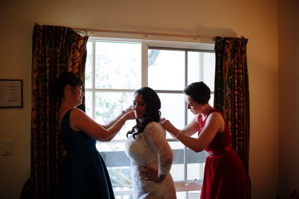 Christie and Charles' wedding day in Eltham, frame 043