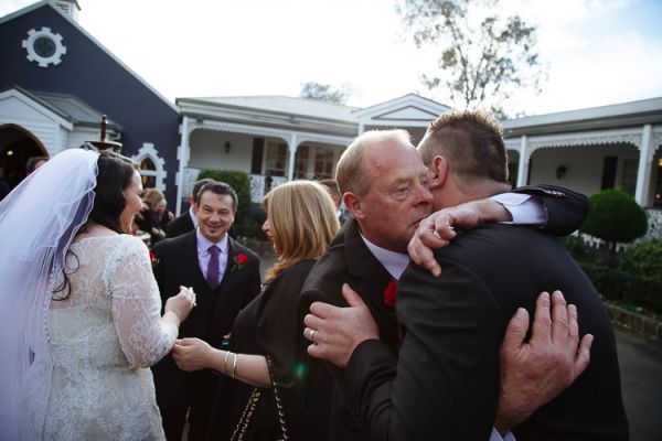 Christie and Charles' wedding day in Eltham, frame 119