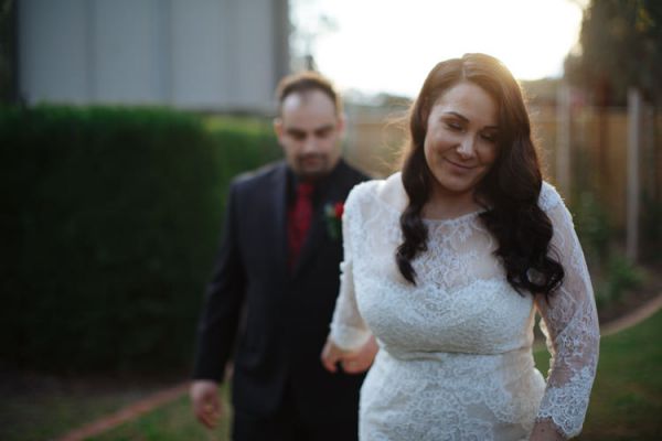 Christie and Charles' wedding day in Eltham, frame 136