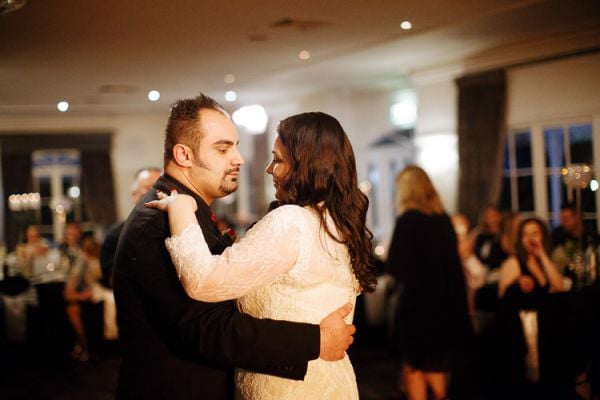 Christie and Charles' wedding day in Eltham, frame 173
