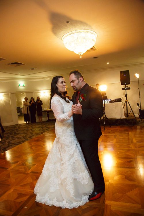 Christie and Charles' wedding day in Eltham, frame 179