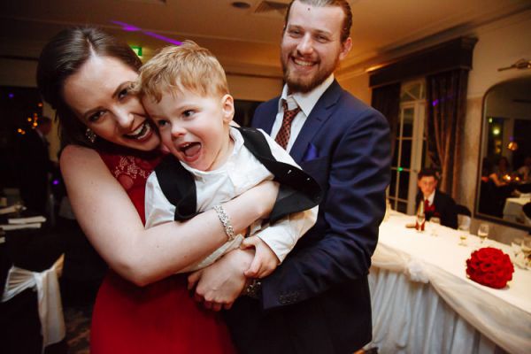 Christie and Charles' wedding day in Eltham, frame 204