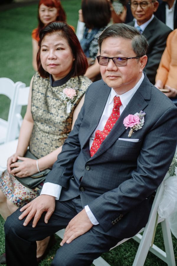 Kimberlyn and Michael's wedding day in Eltham, frame 034