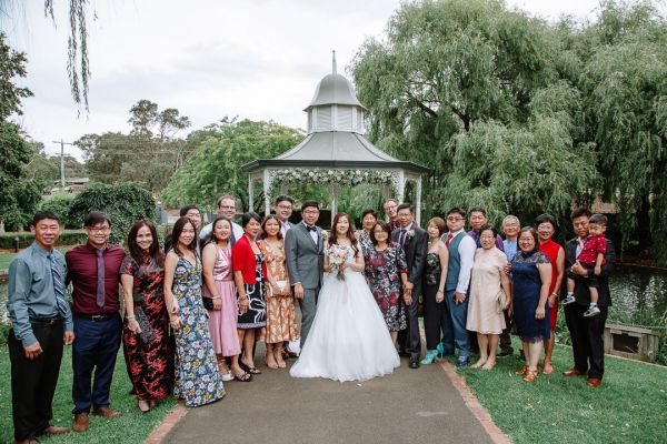 Kimberlyn and Michael's wedding day in Eltham, frame 046