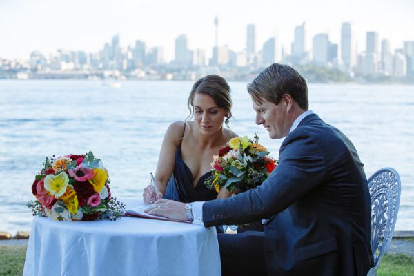 Bathers' Pavilion wedding, Sabine and Arthur, frame 068