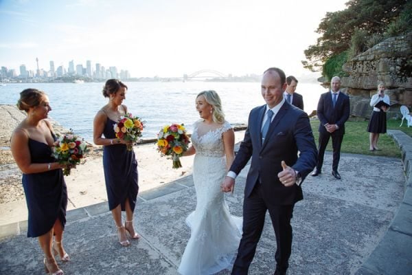 Sabine and Arthur's wedding day in Mosman, frame 073