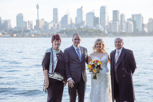 Sabine and Arthur's wedding day in Mosman, frame 085