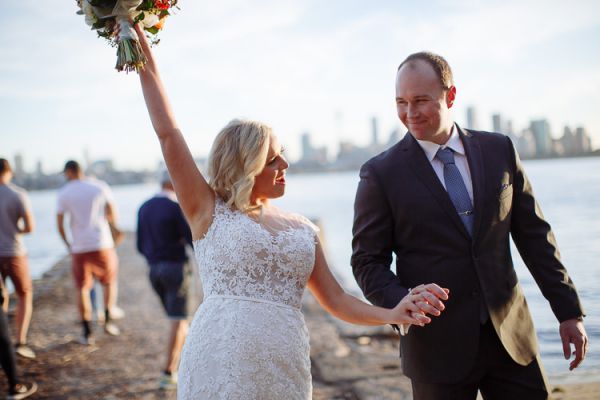 Sabine and Arthur's wedding day in Mosman, frame 106