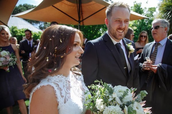 Ashleigh and Mitch's wedding day in Baxter, frame 139