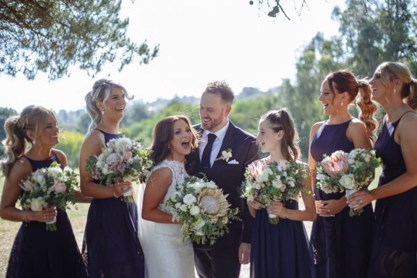 Ashleigh and Mitch's wedding day in Baxter, frame 187