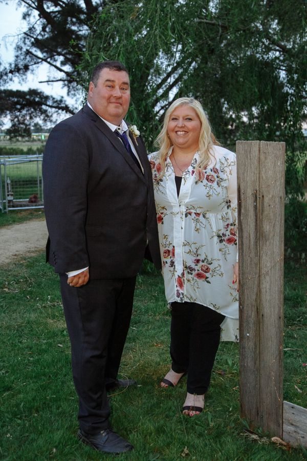 Ashleigh and Mitch's wedding day in Baxter, frame 373