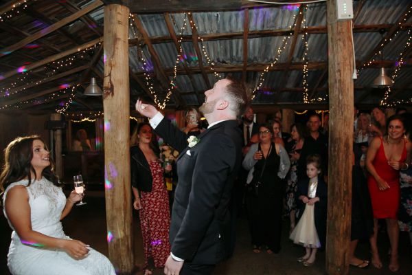 Ashleigh and Mitch's wedding day in Baxter, frame 409