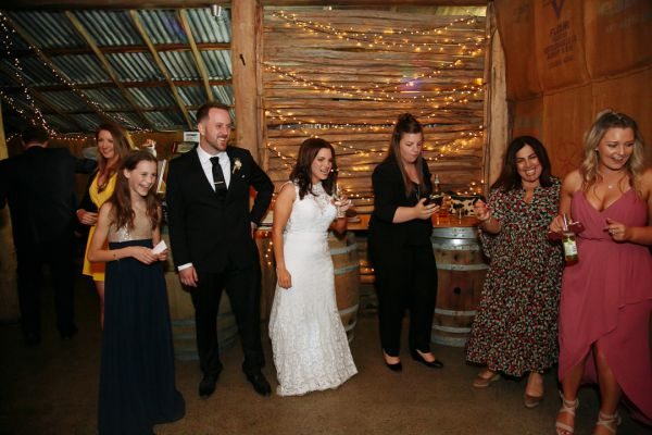 Ashleigh and Mitch's wedding day in Baxter, frame 442