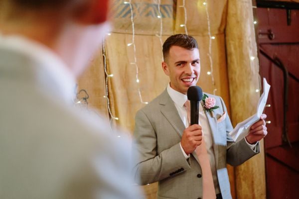 Grace and Josh's wedding day in Baxter, frame 064
