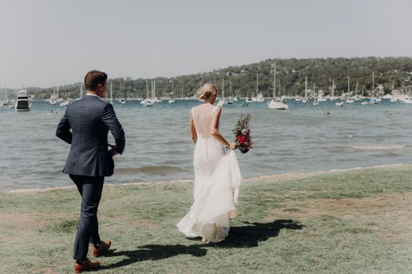 Wedding photograph 021 from the day at Bayview Yacht Racing Association