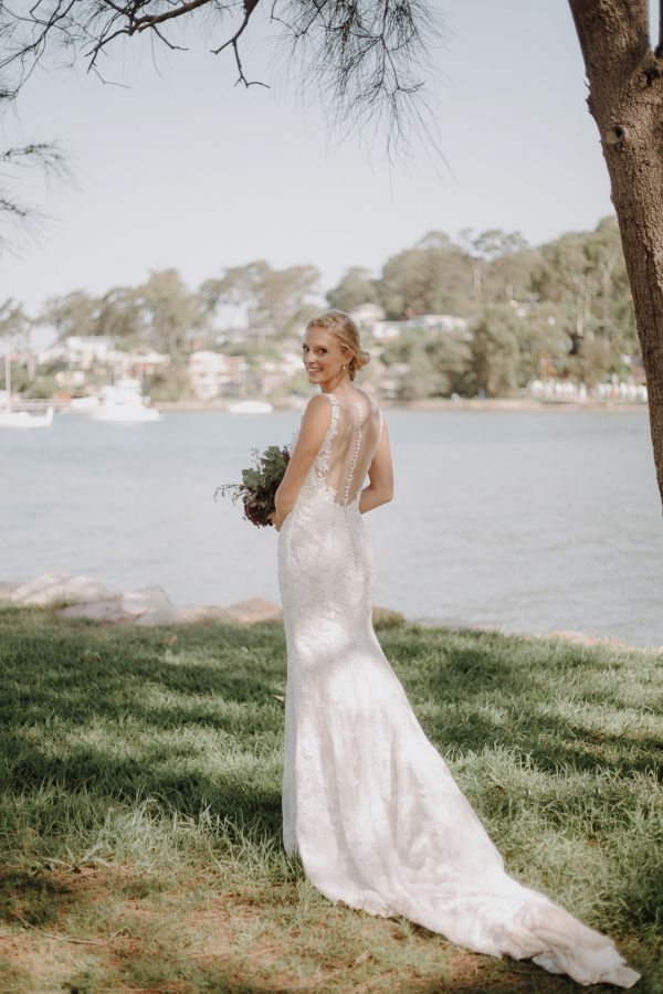 The couple's wedding day in Bayview, frame 040