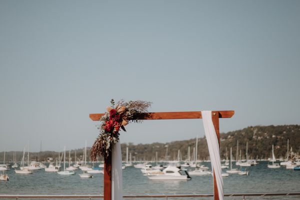 Bayview Yacht Racing Association wedding, the couple, frame 044