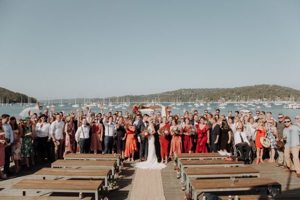 The couple's wedding day in Bayview, frame 061