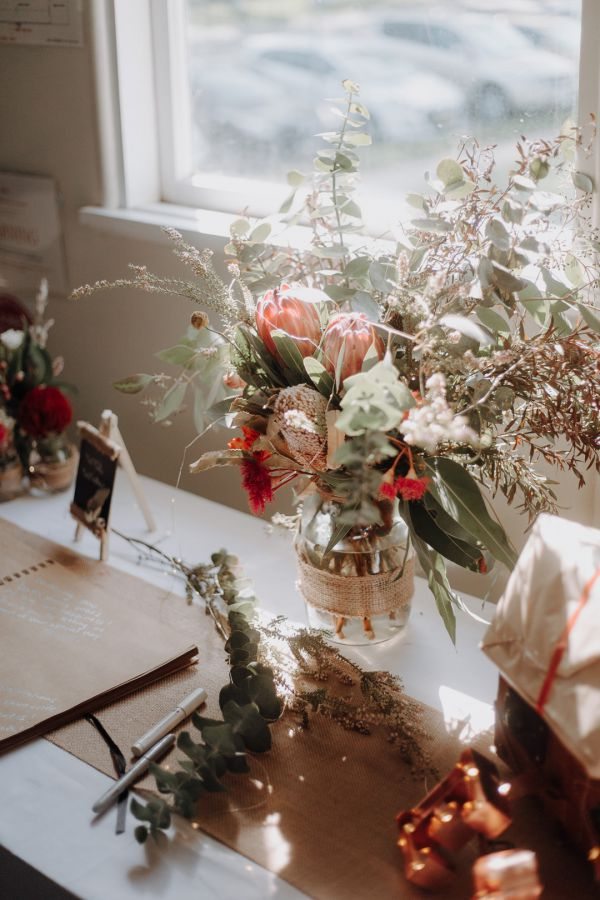 The couple's wedding day in Bayview, frame 067