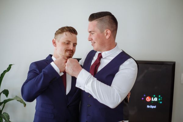 Elly and Marc's wedding day in Bellarine, frame 025