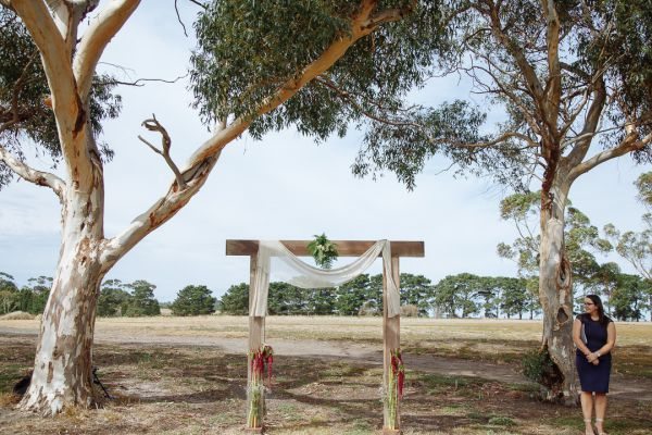 Elly and Marc's wedding day in Bellarine, frame 077