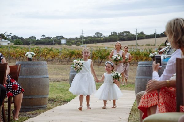 Elly and Marc's wedding day in Bellarine, frame 089