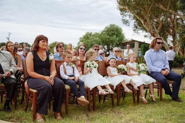 Elly and Marc's wedding day in Bellarine, frame 107